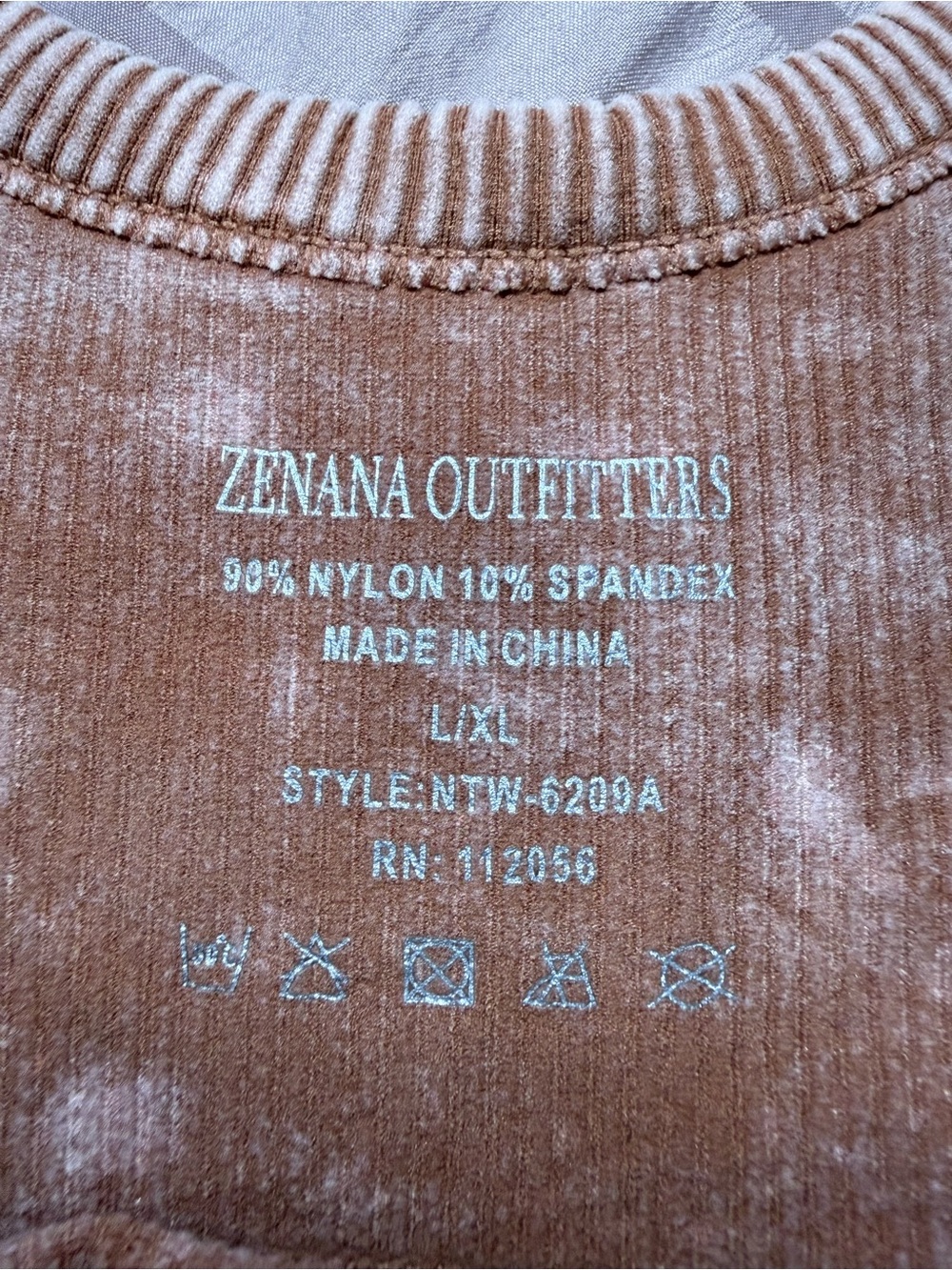 Zenana Ribbed V-Neck bralette - Picture 7 of 9